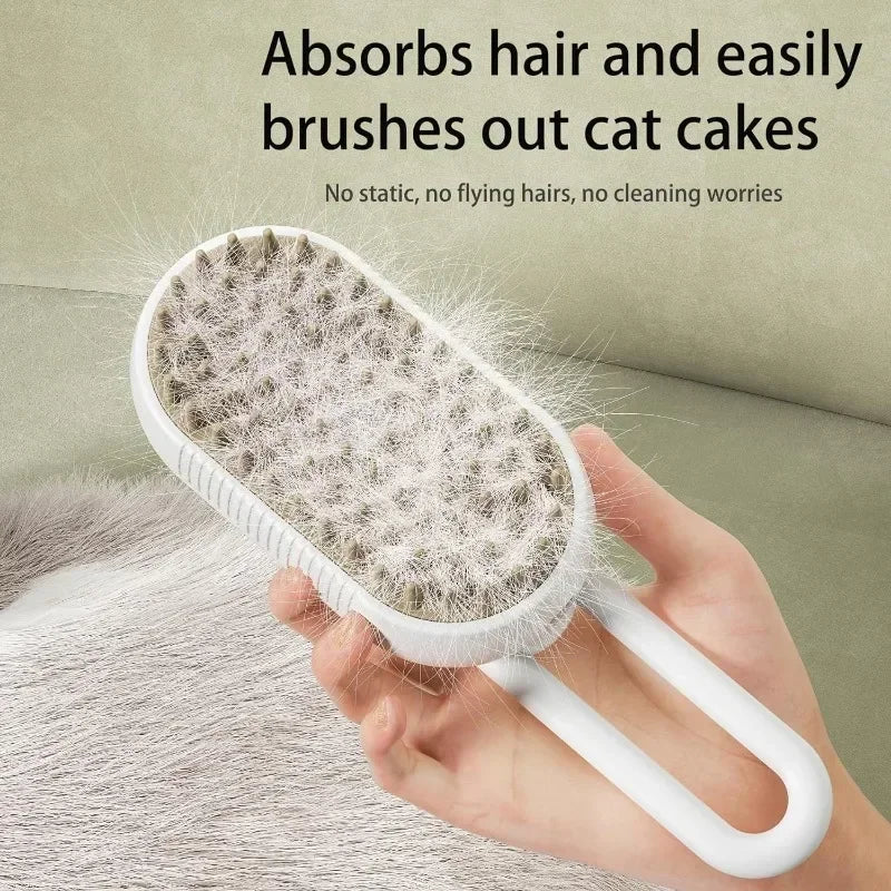 3-in-1 Steamy Pet Brush