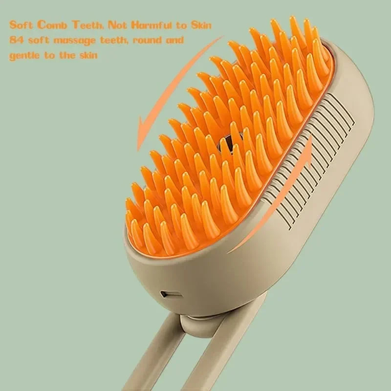 3-in-1 Steamy Pet Brush