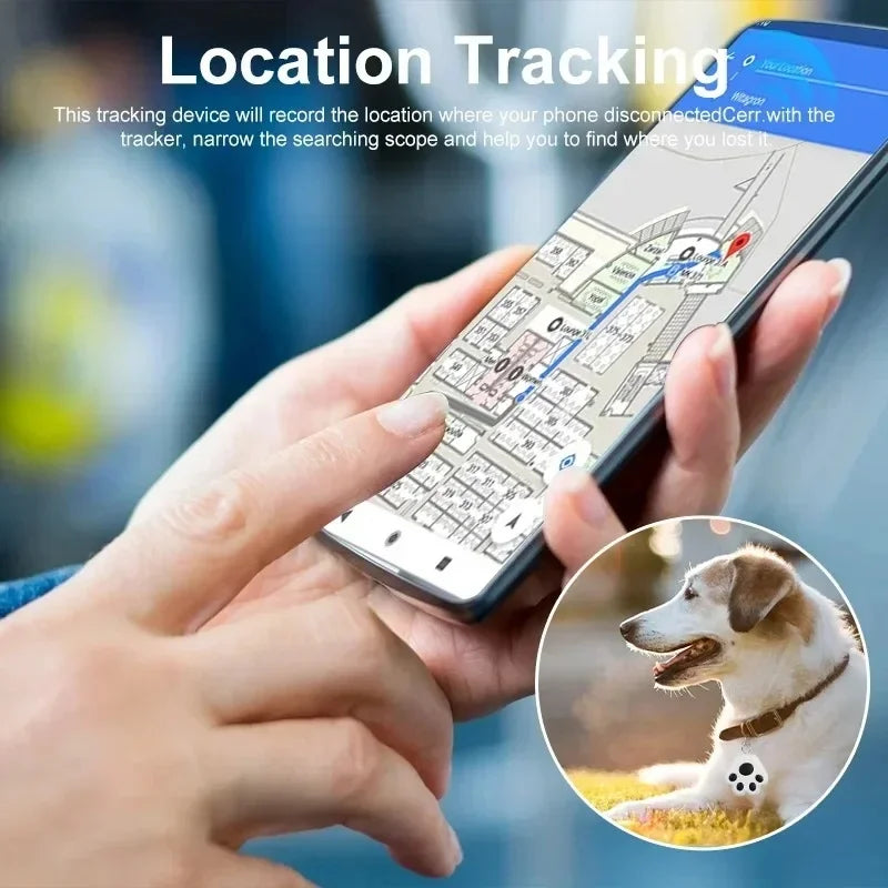 GPS Pet Tracker | Smart Locator Tag for Dogs & Cats | iOS & Android Compatible